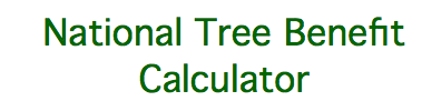Tree Benefit Calculator logo